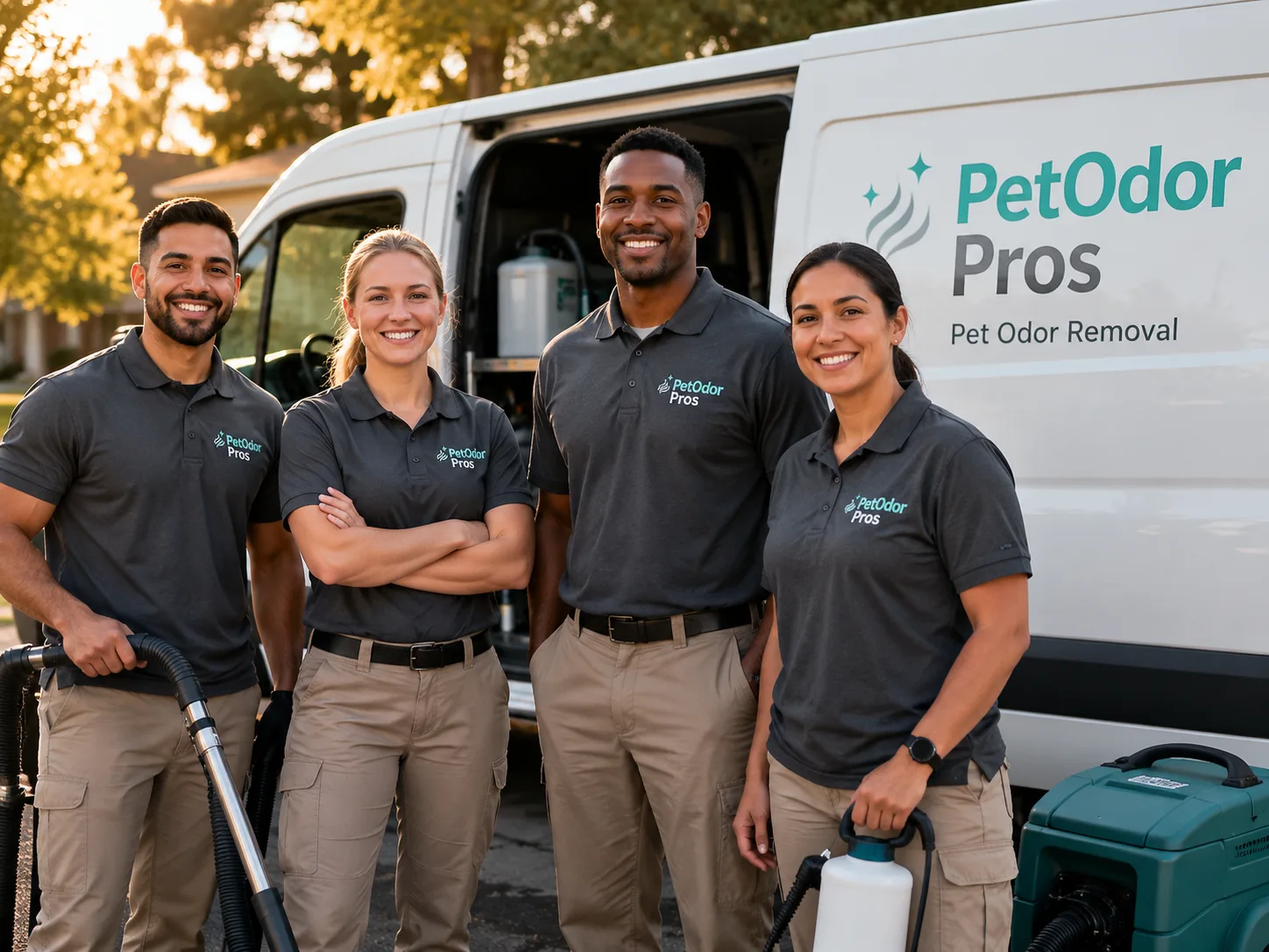 Pet Odor Removal team serving Follett, TX